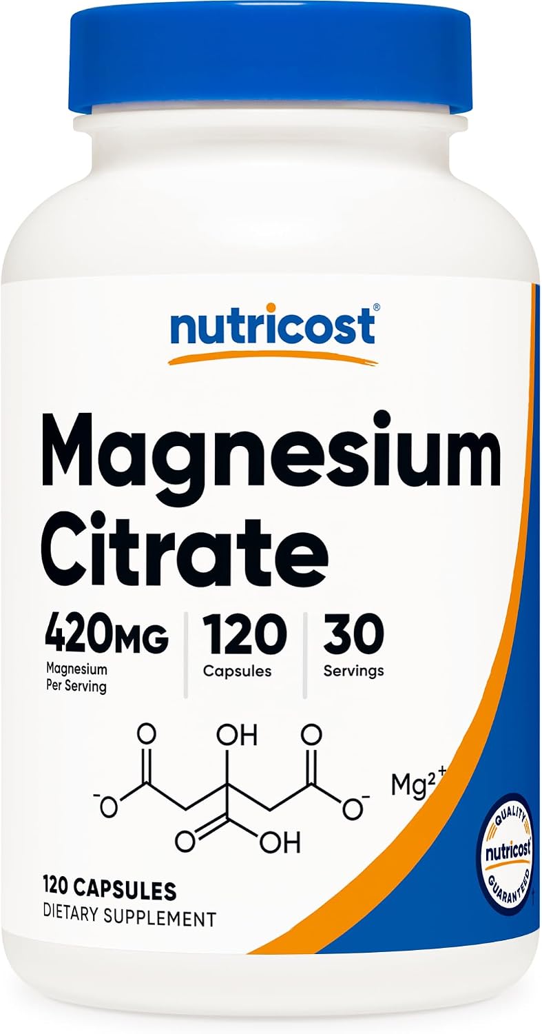 Nutricost Magnesium Citrate 420mg