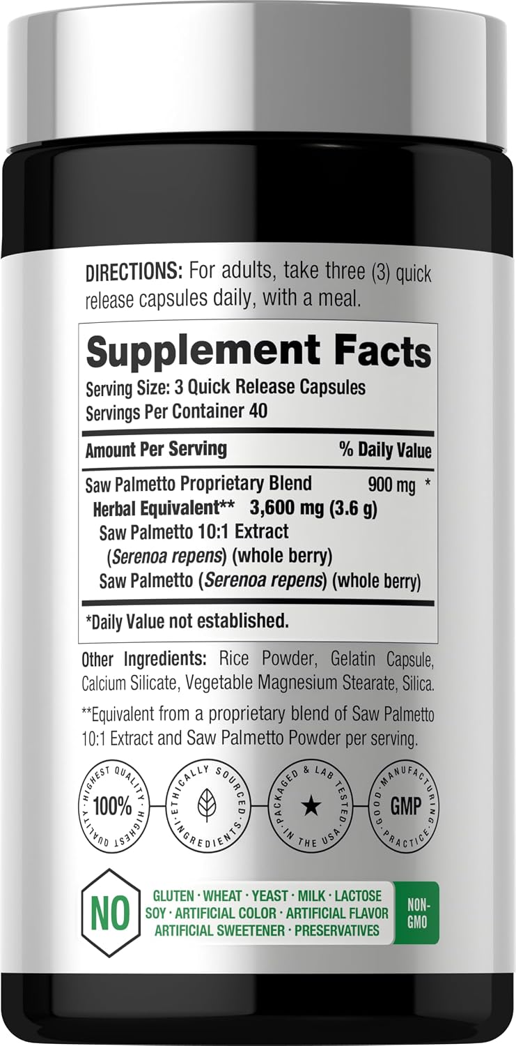 Horbäach Saw Palmetto Extract