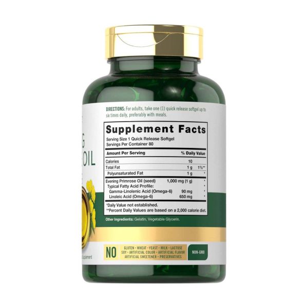 Carlyle Evening Primrose Oil Capsules - Image 2