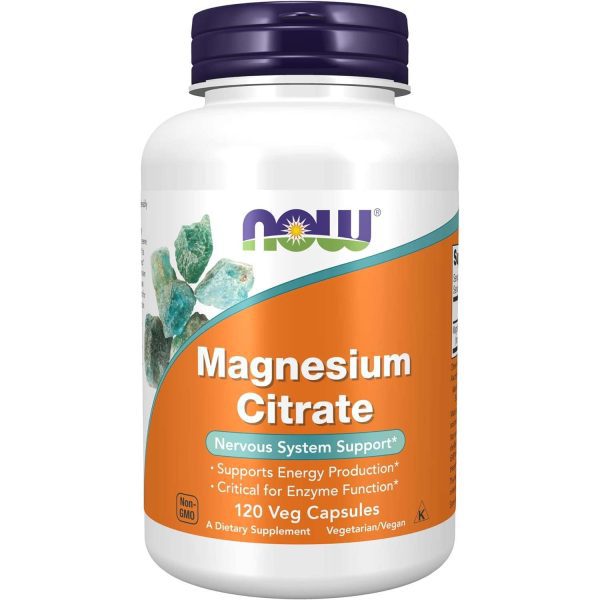 NOW Supplements Magnesium Citrate