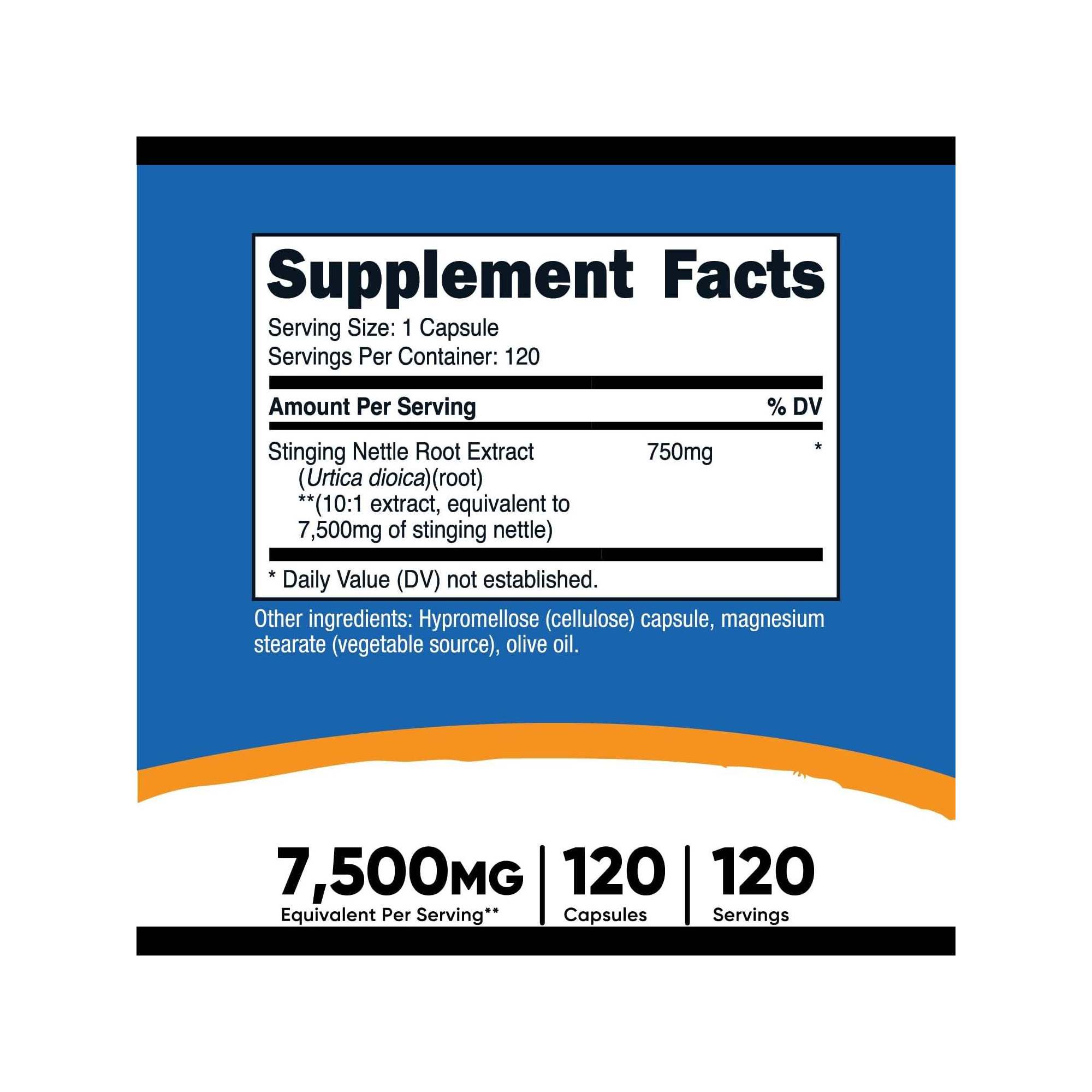 Nutricost Stinging Nettle Root Extract - Image 2