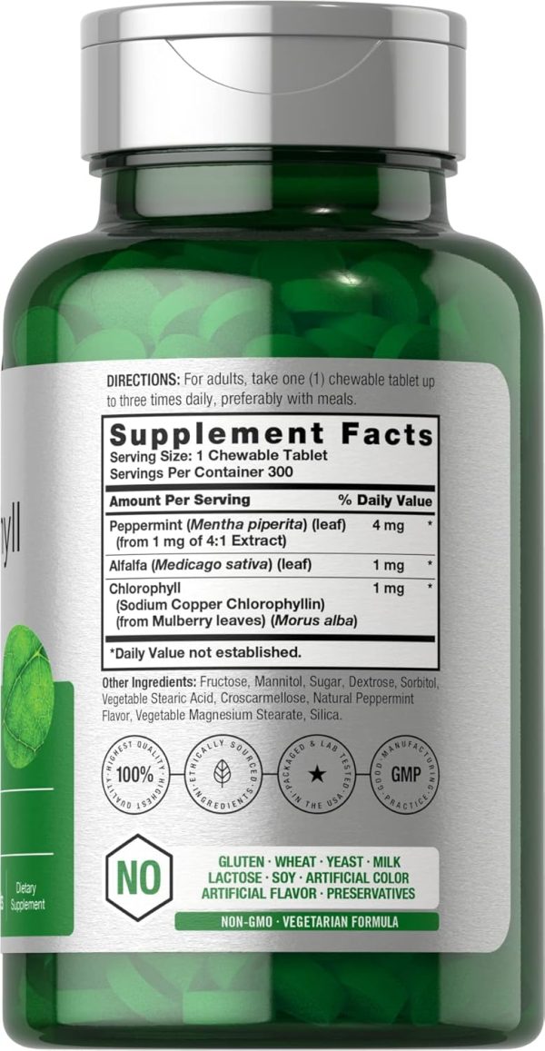 Horbäach Chlorophyll Pills - Image 2