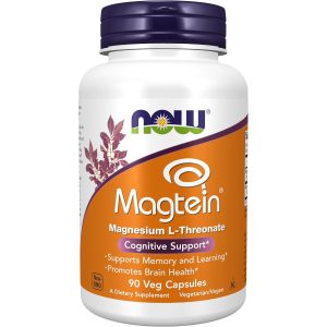 NOW Foods Supplements Magtein, Magnesium L-Threonate